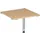 koppelelement voor bureau,90 °,BxD 800x800mm,blad beuken,hoekig
