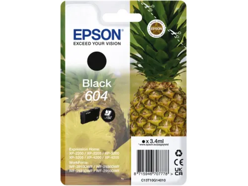 Inktcartridge Epson 604 T10G14 zwart