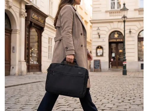 laptoptas Wien 10 l 15,6 inch zwart