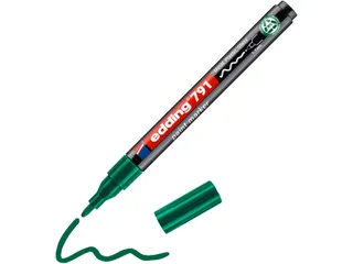 Paintmarker edding 791 PCR op alcoholbasis 1-2mm groen - 3