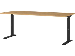 In hoogte verstelbaar bureau,HxBxD 680-910x1800x800mm - 1