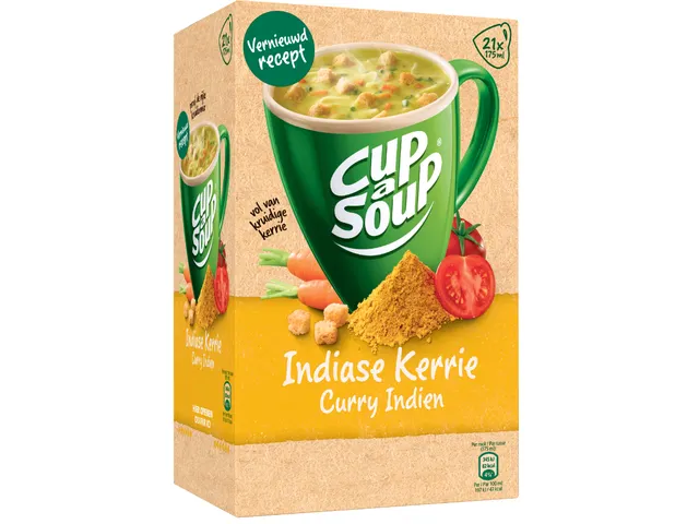 Cup-a-Soup Indiase Kerrie Doos 21 Stuks