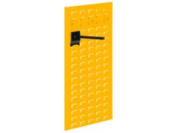 Gesleufde Plaat Staal Hxb 1000x450mm Staand Ral 7035 Lichtgrijs
