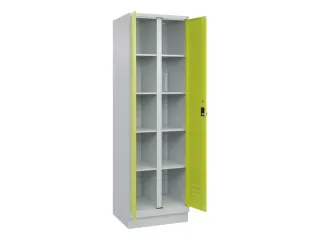 wasgoedverdeelkast,HxBxD 1950x600x500mm,vak B 300mm,draaigrendel - 2