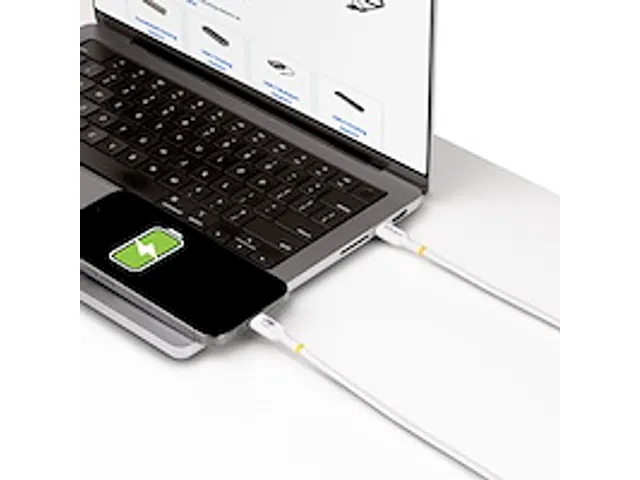 2m USB-C Laadkabel 240W PD EPR wit