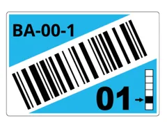 Brother LTZ15075FCB, Lichtblauw, Rechthoek, Universeel, 110 mm, 75 mm,