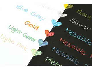 Gelschrijver Pentel K110 Dual medium metallic assorti 8 kleuren - 3
