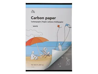 Carbonpapier Qbasic A4 21x29,7cm 10 vel Wit - 1