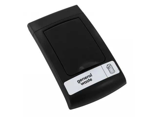 Lift deksel Envirobin Zwart