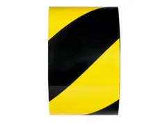 Markeertape Vinyl L 33M B 75Mm Geel/zwart