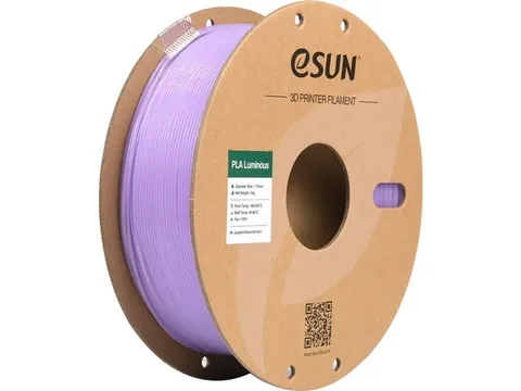 eSUN 3D printer Filament ePLA-Luminous 1,75mm Paars 1kg