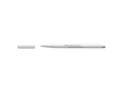 Marker creatief Faber-Castell Goldfaber brushpunt B white as snow (kle