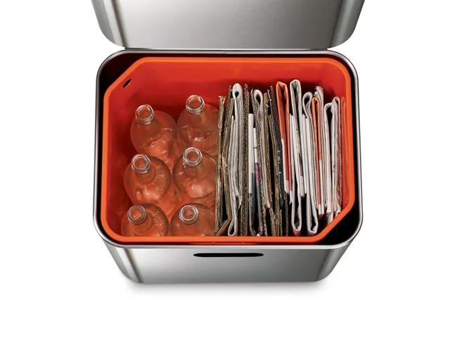 Afvalscheidingsunit Intelligent Waste Afvalemmer Totem Max 60 Liter Ma