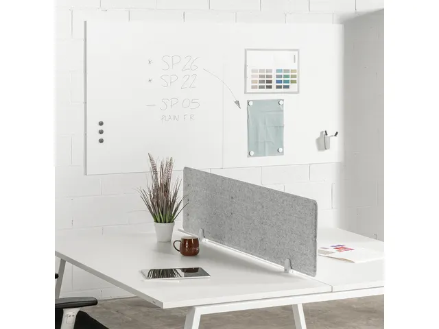 Tableau blanc Rocada Skinpro 75x115cm Blanc Laqué