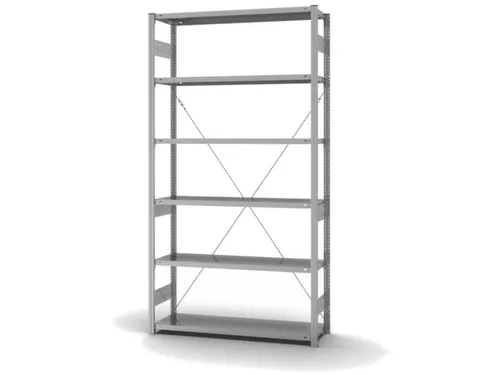 systeemstelling,grondveld,HxBxD 2500x1360x435mm,vakl. 215kg
