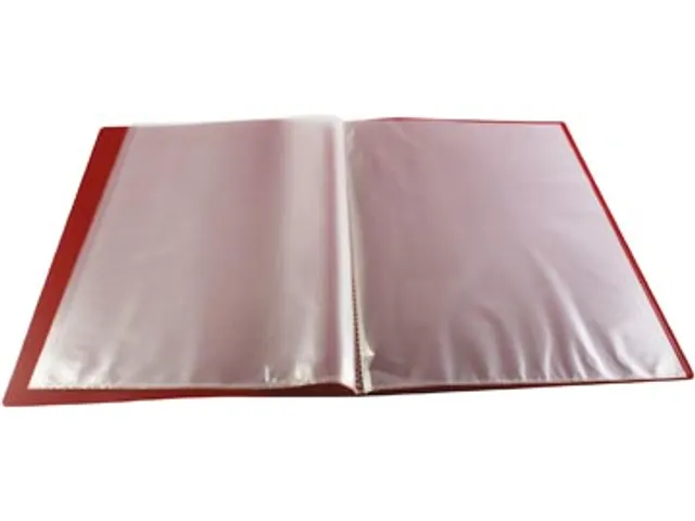 protège-documents, A4, 10 pochettes, rouge