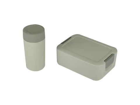Lunch set Sigma home Food to go - Vert17,7 x 17,7 x 8,7 cm