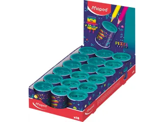 Puntenslijper Maped Pixel Party 2-gaats display à 18 stuks - 2
