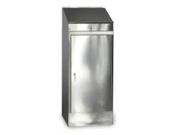 Lessenaarkast Rvs 1270x500x500mm 2legborden In Hoogte Verstelbaar