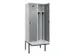 locker met bank,voor scheiding van kleding,HxBxD 2120x800x815mm,2vak