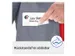 Naambadge etiket Avery L4786 80x50mm rood kader Laserprinter 200 stuks