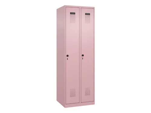 locker voor scheiding van kleding,HxBxD 1850x600x500mm,2vak