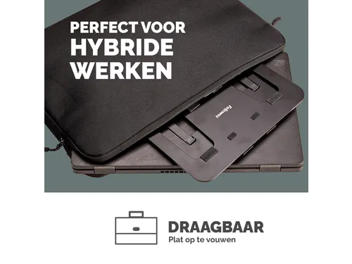 Laptopstandaard Fellowes Alumia zwart