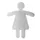 Pictogram Pico Symbool WC Dames RVS