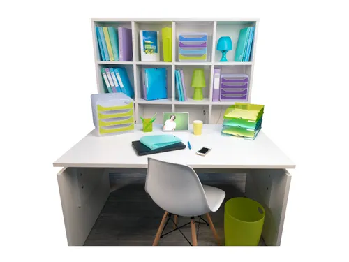 Brievenbak COMBO MID I groen/glossy/trans