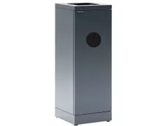 Bica 890 Afvalbak open 30+15 Liter Antraciet