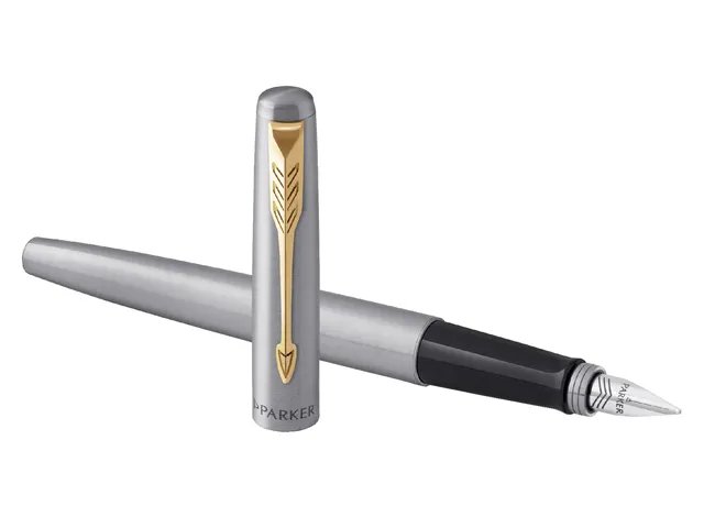Vulpen Parker Jotter stainless steel GT medium Giftbox