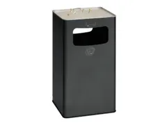 Combi-asbak Hxd 750X420X420Mm Vierkant Antiekzilver