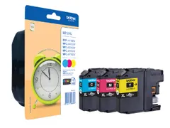 Inktcartridge Brother LC-125XLRBWBP 3 kleuren CMY HC