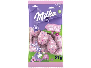 Milka paaseitjes 81g melk crème - 1