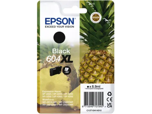 Inktcartridge Epson 604XL T10H14 zwart