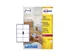 Etiket Avery L7165B-100 99.1x67.7mm blockout 800stuks