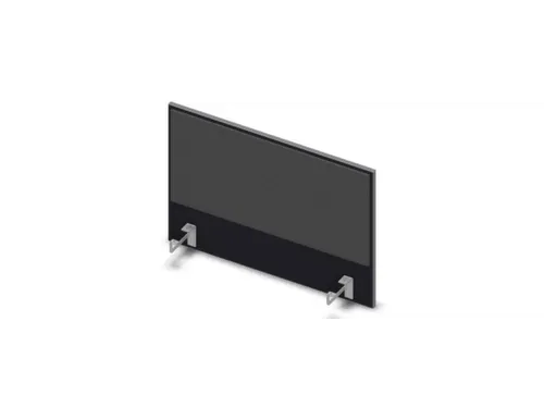 opzetpaneel bureau aanbouw zijkant CC-zwart BN8010-antraciet 800mm