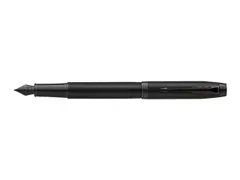 Vulpen Parker IM Monochrome GB Matt Black Fijn Blauwe inkt