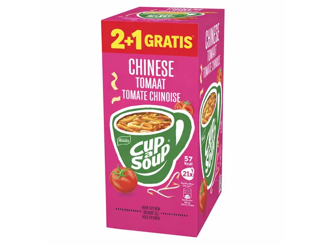 Cup a Soup Knorr Chinese tomaten 2+1 Gratis