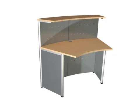 Balieprogramma Genua Basiselement Staal 1150x1180x700mm R45°