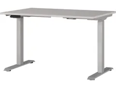 Elektrisch ihv bureau,HxBxD 720-1200x1200x800mm,blad decor kasjmier