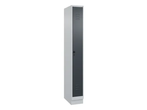 locker,HxBxD 1950x250x500mm,1vak,vak B 250mm,draaigrendel,sokkel