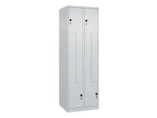 Z-garderobekast,HxBxD 1850x600x500mm,vak B 150/300mm,draaigrendel - 1