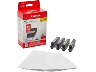 CLI-551XL 4-kleurencatridge Photo Value Pack 6443B008 660 pagina's - 3