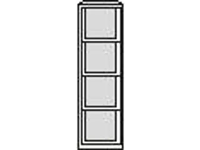 armoire pour dossiers suspendus,HxlxP 711x413x622mm