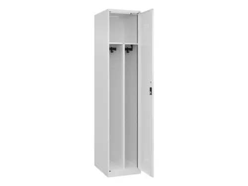 locker voor scheiding van kleding,HxBxD 1850x400x500mm,1vak