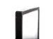 Verlichte Tafelstandaard T-Stand LED Dubbelzijdig DL 99x210mm Zwart