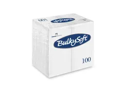 BulkySoft Servetten Wit Cellulose 2laags 40x40cm Eco 2000 Stuks