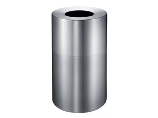 Afvalbak Grote Capaciteit 130 Liter Aluminium - 1