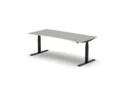 Bureau à hauteur réglable élec. HxlxP 650-1310x2000x900/800mm